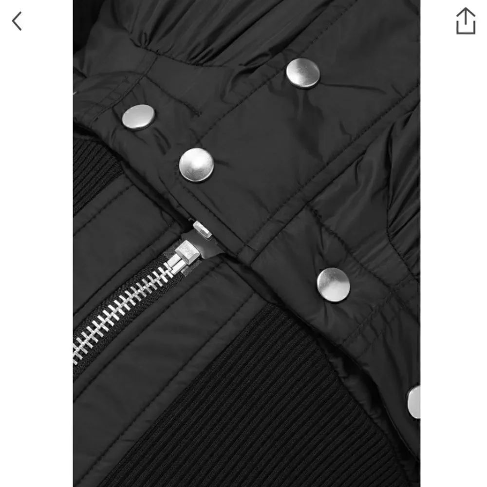 Marques Almeida Convertible Cropped Shell And Ribbed-knit Bomber Jacket #7 - Picture 3 of 15